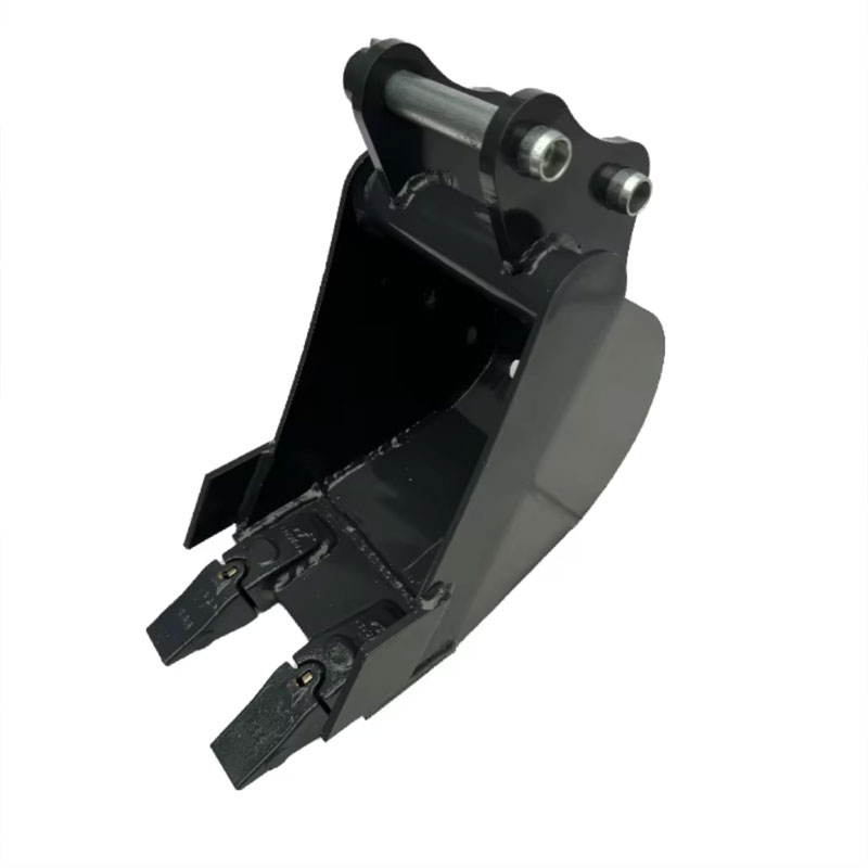 Mini excavator grading machine blade